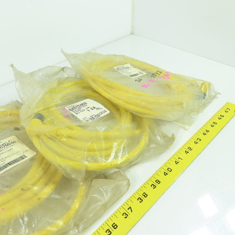 Brad Harrison 804001C02M040 Micro-Change Cordset 5-Pin Female 4M Lot Of 4