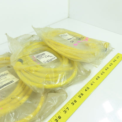Brad Harrison 804001C02M040 Micro-Change Cordset 5-Pin Female 4M Lot Of 4