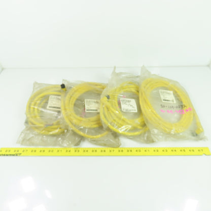 Brad Harrison 804001C02M040 Micro-Change Cordset 5-Pin Female 4M Lot Of 4