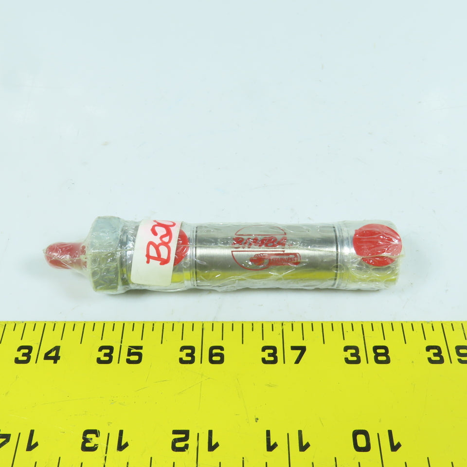 Bimba M-040.5-DQ Double Acting Pneumatic Cylinder 3/4" Bore 1/2" Stroke