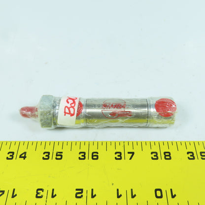 Bimba M-040.5-DQ Double Acting Pneumatic Cylinder 3/4" Bore 1/2" Stroke