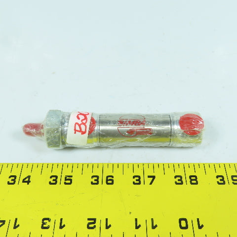 Bimba M-040.5-DQ Double Acting Pneumatic Cylinder 3/4" Bore 1/2" Stroke