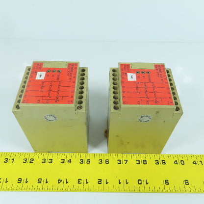 Omron G9S-301 Safety Relay Unit 24VDC Lot Of 2