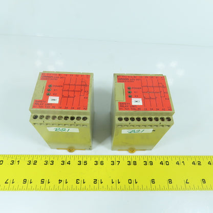 Omron G9S-301 Safety Relay Unit 24VDC Lot Of 2