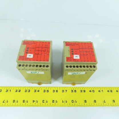 Omron G9S-301 Safety Relay Unit 24VDC Lot Of 2