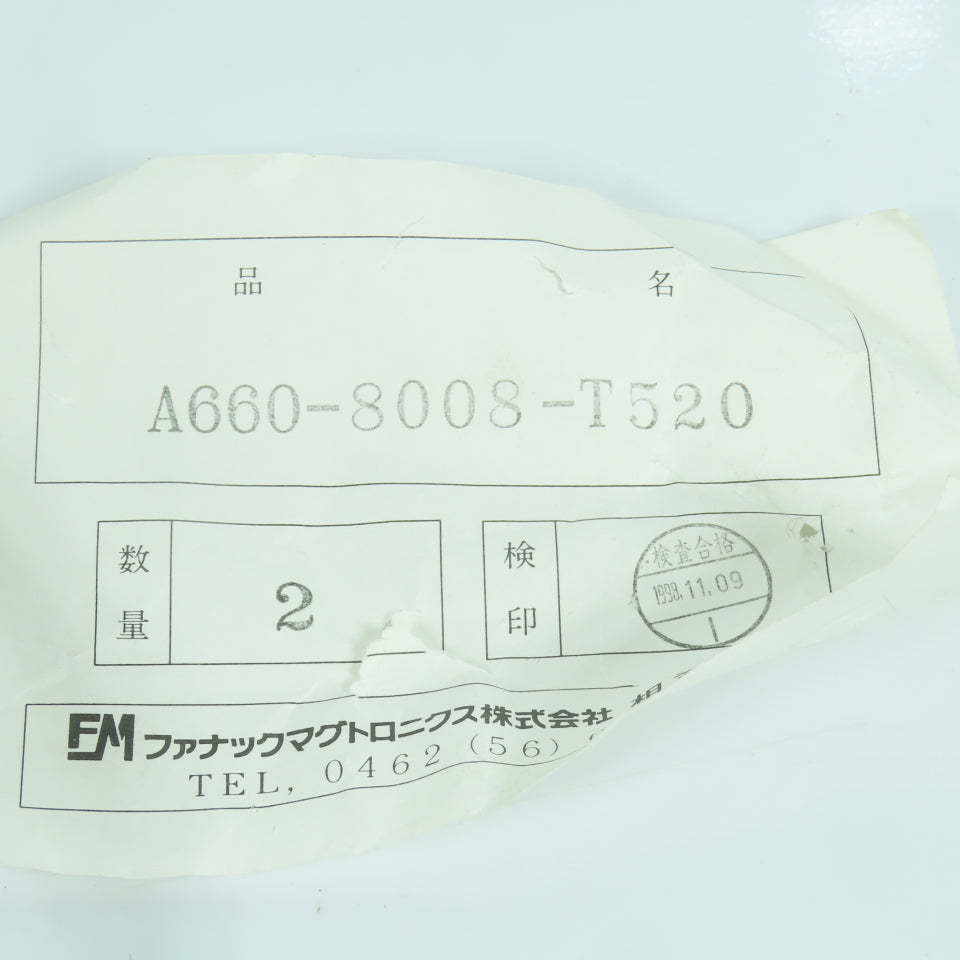 Fanuc A660-8008-T520 Cable Assembly