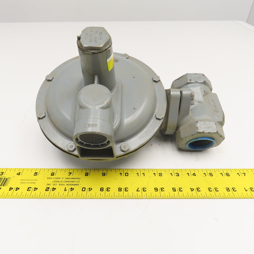Fisher Controls S301H 1-1/4" NPT Gas Valve 4.5-8PSI