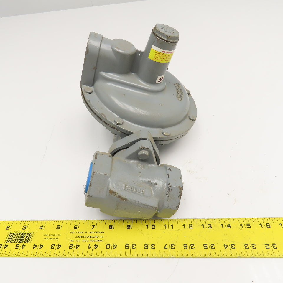 Fisher Controls S301H 1-1/4" NPT Gas Valve 4.5-8PSI