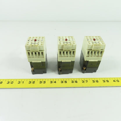 Sylvania 2N131-96 Type SM Relay 300VAC 24V Coil 60Hz Lot Of 3
