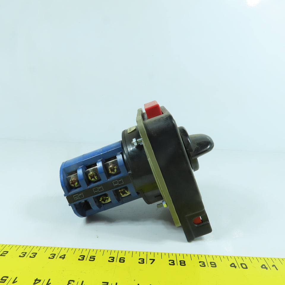 Kraus & Naimer C43 Rotary Drum Switch 65A 600VAC 3-30HP