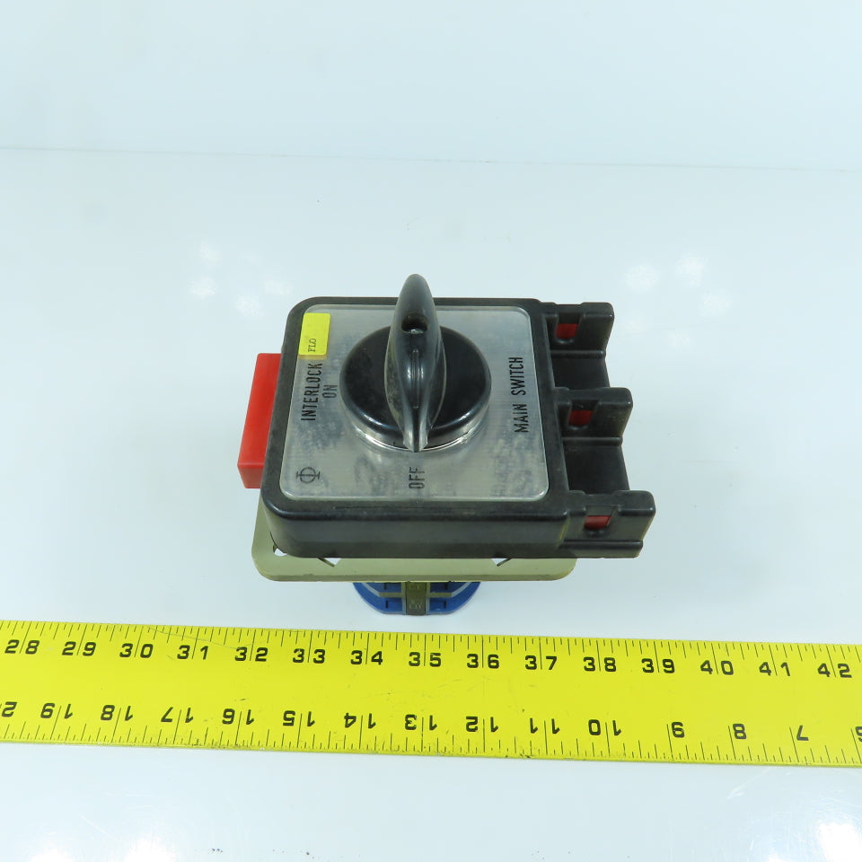 Kraus & Naimer C43 Rotary Drum Switch 65A 600VAC 3-30HP