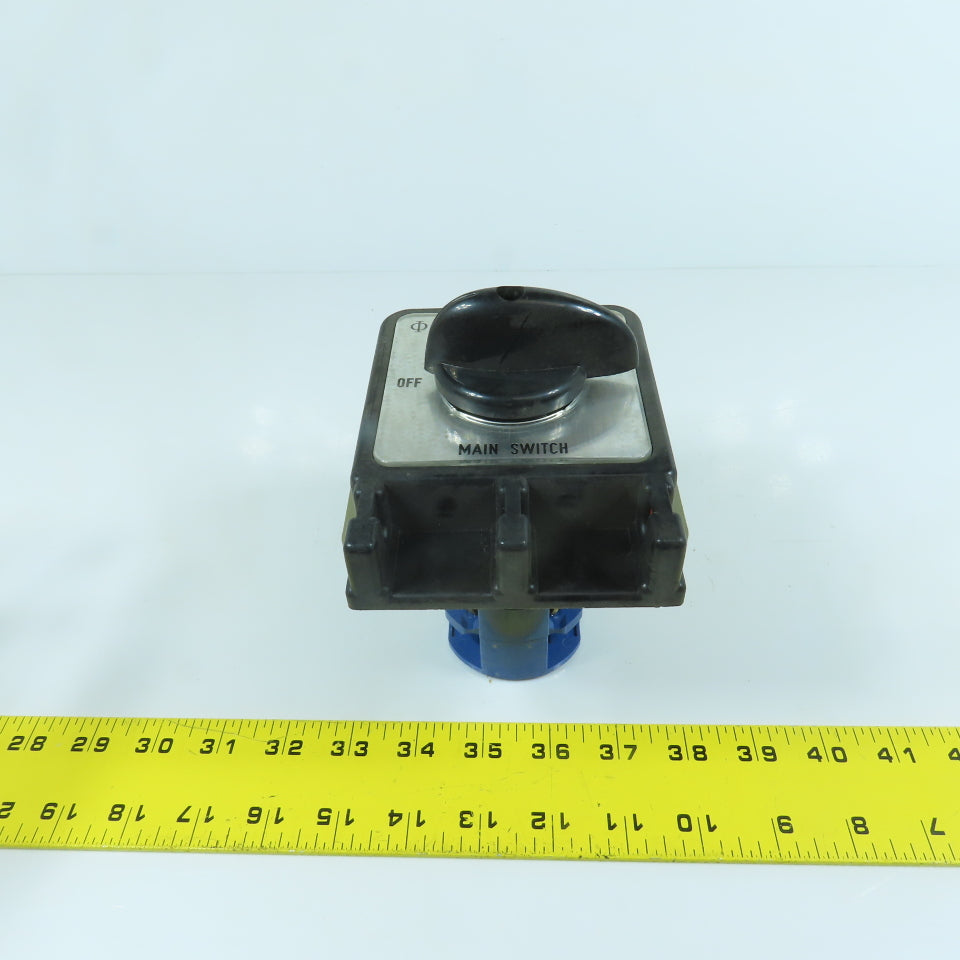 Kraus & Naimer C43 Rotary Drum Switch 65A 600VAC 3-30HP