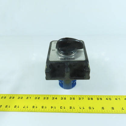 Kraus & Naimer C43 Rotary Drum Switch 65A 600VAC 3-30HP