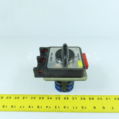 Kraus & Naimer C43 Rotary Drum Switch 65A 600VAC 3-30HP