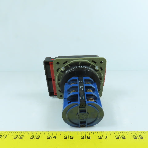 Kraus & Naimer C43 Rotary Drum Switch 65A 600VAC 3-30HP