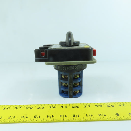 Kraus & Naimer C43 Rotary Drum Switch 65A 600VAC 3-30HP