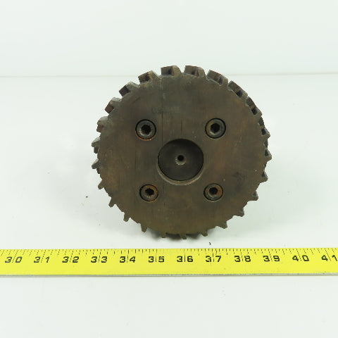 Ingersoll 6K1A06A04 6" Indexable Face Mill Cutter W/Quick Connect Adapter