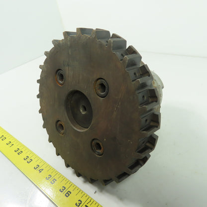 Ingersoll 6K1A06A04 6" Indexable Face Mill Cutter W/Quick Connect Adapter