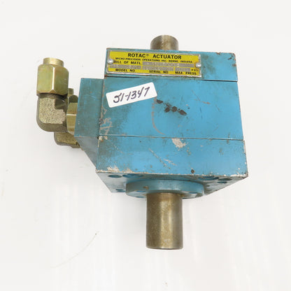 Micro Precision Inc. MPR 3-22V-OIL Rotac 1-1/4" Shaft Hydraulic Actuator 1000PSI