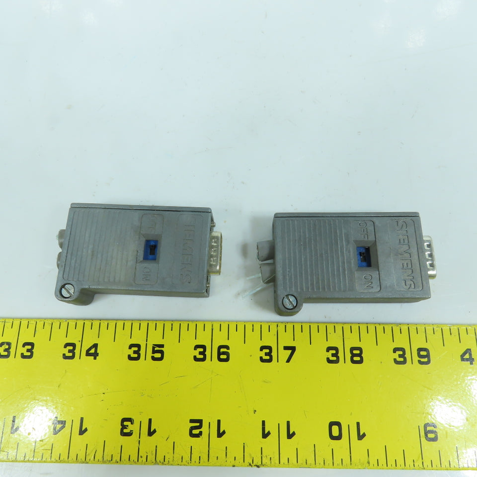 Siemens 6GK1500-0EA02 Profibus Connector Lot Of 2