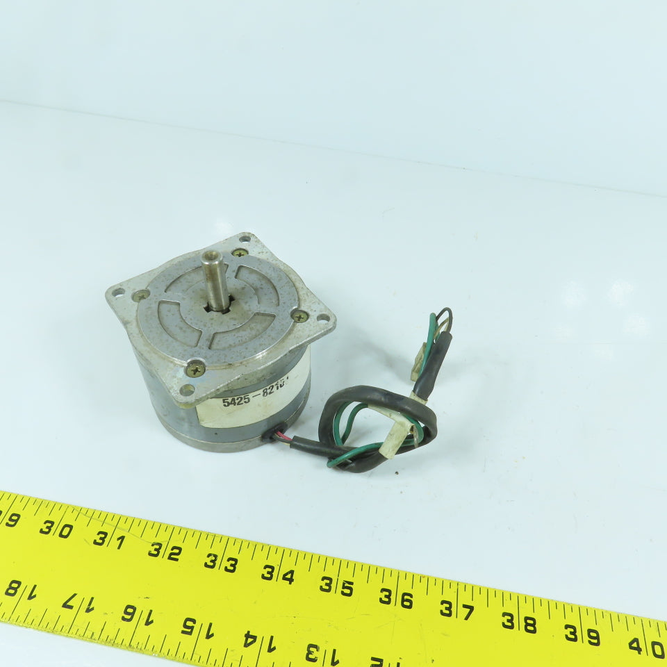 Sanyo Denki 103-808-1 Synchronous Stepper Motor 120VAC 60/72RPM 3/8" Shaft