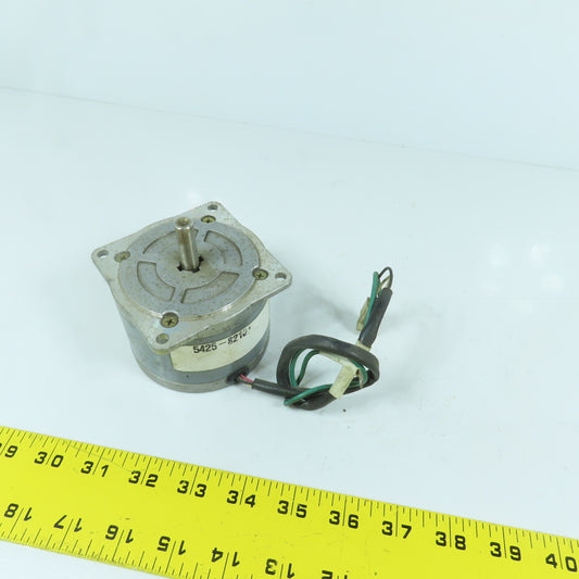 Sanyo Denki 103-808-1 Synchronous Stepper Motor 120VAC 60/72RPM 3/8" Shaft