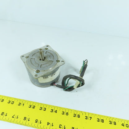 Sanyo Denki 103-808-1 Synchronous Stepper Motor 120VAC 60/72RPM 3/8" Shaft