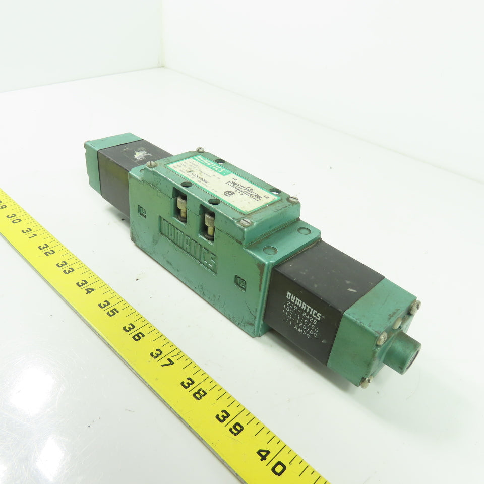 Numatics 123SS500K Pneumatic Solenoid Air Control Valve 150PSI 120V 50/60Hz