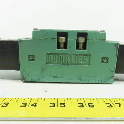 Numatics 123SS500K Pneumatic Solenoid Air Control Valve 150PSI 120V 50/60Hz