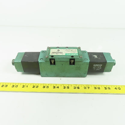 Numatics 123SS500K Pneumatic Solenoid Air Control Valve 150PSI 120V 50/60Hz