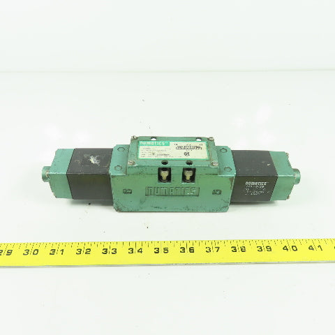 Numatics 123SS500K Pneumatic Solenoid Air Control Valve 150PSI 120V 50/60Hz