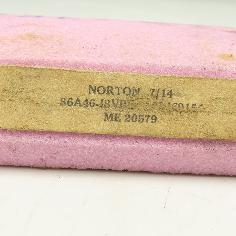 Norton 86A46-I8VBE 6" x 5" Grinding Stone Segment ME 20579 46G