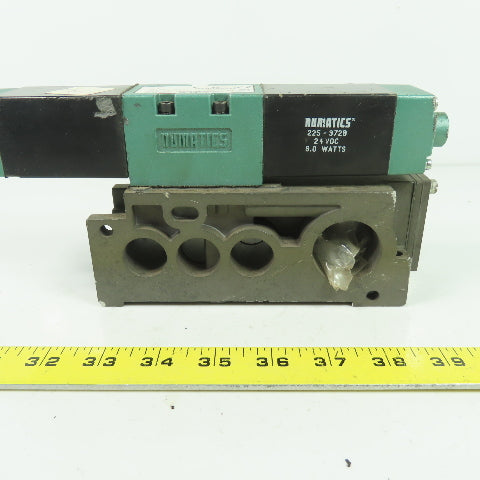 Numatics 152SS500M000061 Pneumatic Solenoid Air Control Valve 150PSI 24VDC
