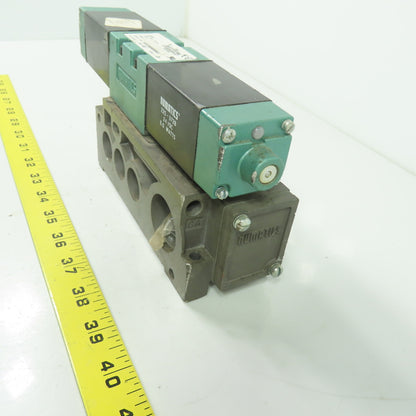 Numatics 152SS500M000061 Pneumatic Solenoid Air Control Valve 150PSI 24VDC
