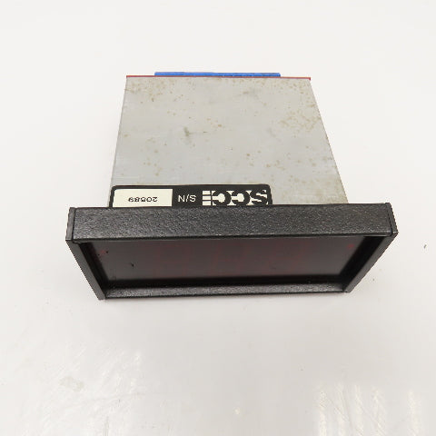 Static Controls Corp Series 800 3 Character LCD Display Panel Meter