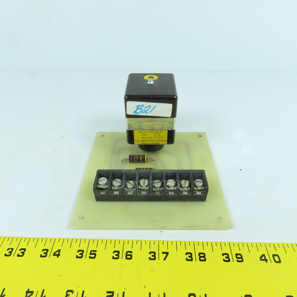 3095-008-001 Safety Switch Assembly W/ Amprotec Solid State Relay Type 731