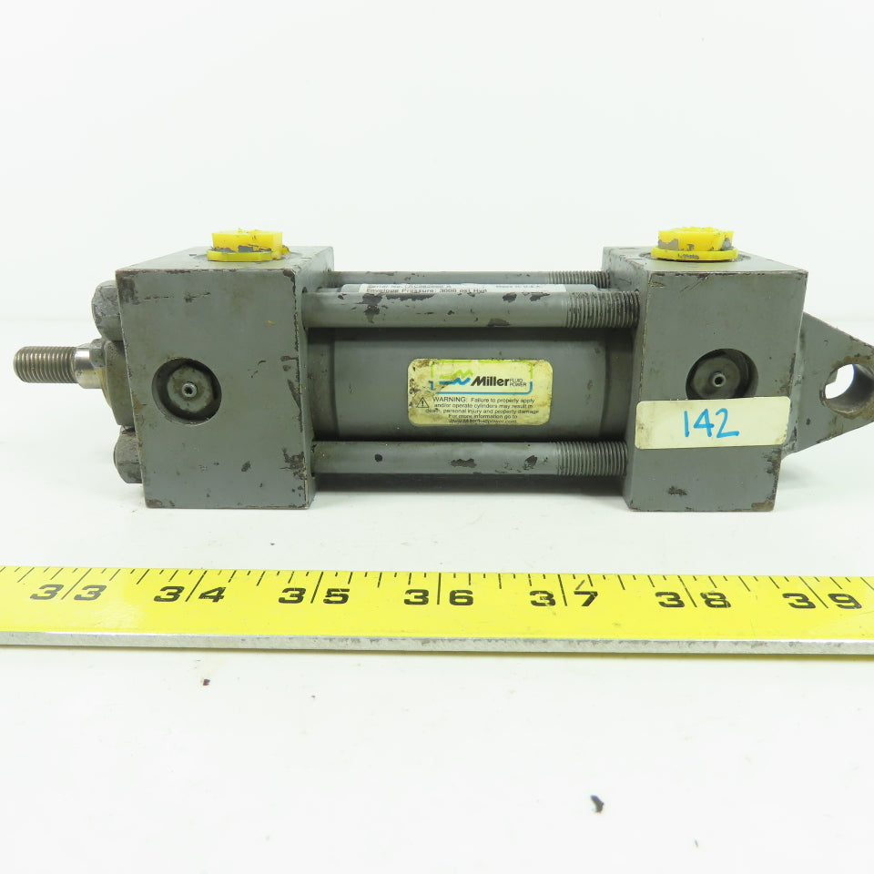 Miller HV2-84B2B-01.50-2.000-0063-S11T-0 1-1/2" Bore Hydraulic Cylinder 3000PSI