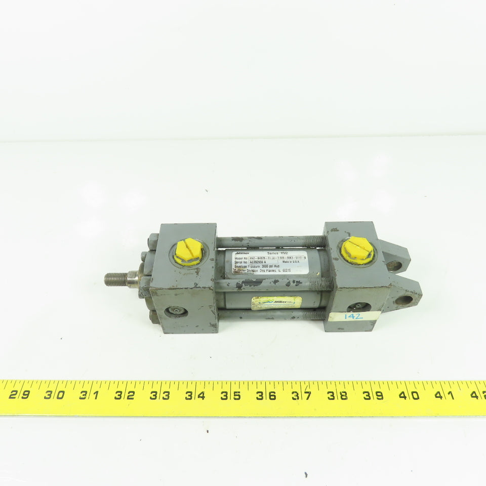 Miller HV2-84B2B-01.50-2.000-0063-S11T-0 1-1/2" Bore Hydraulic Cylinder 3000PSI