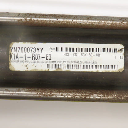 Toyooki HCI-XD-63X160-CB Double Acting Hydraulic Cylinder 63mm Bore 160mm Stroke