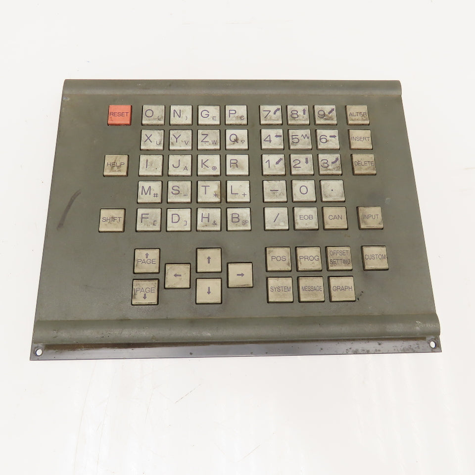 Fanuc A02B-0120-C122/MA FS16 9" MDI Unit Machine Operators Keypad Switch Board