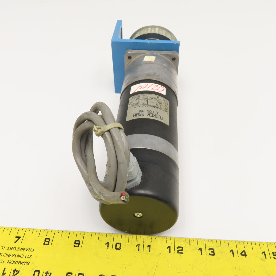 Tucker SGM65/85-6 110V 290mA 1000/10 RPM Geared Synchronous Motor