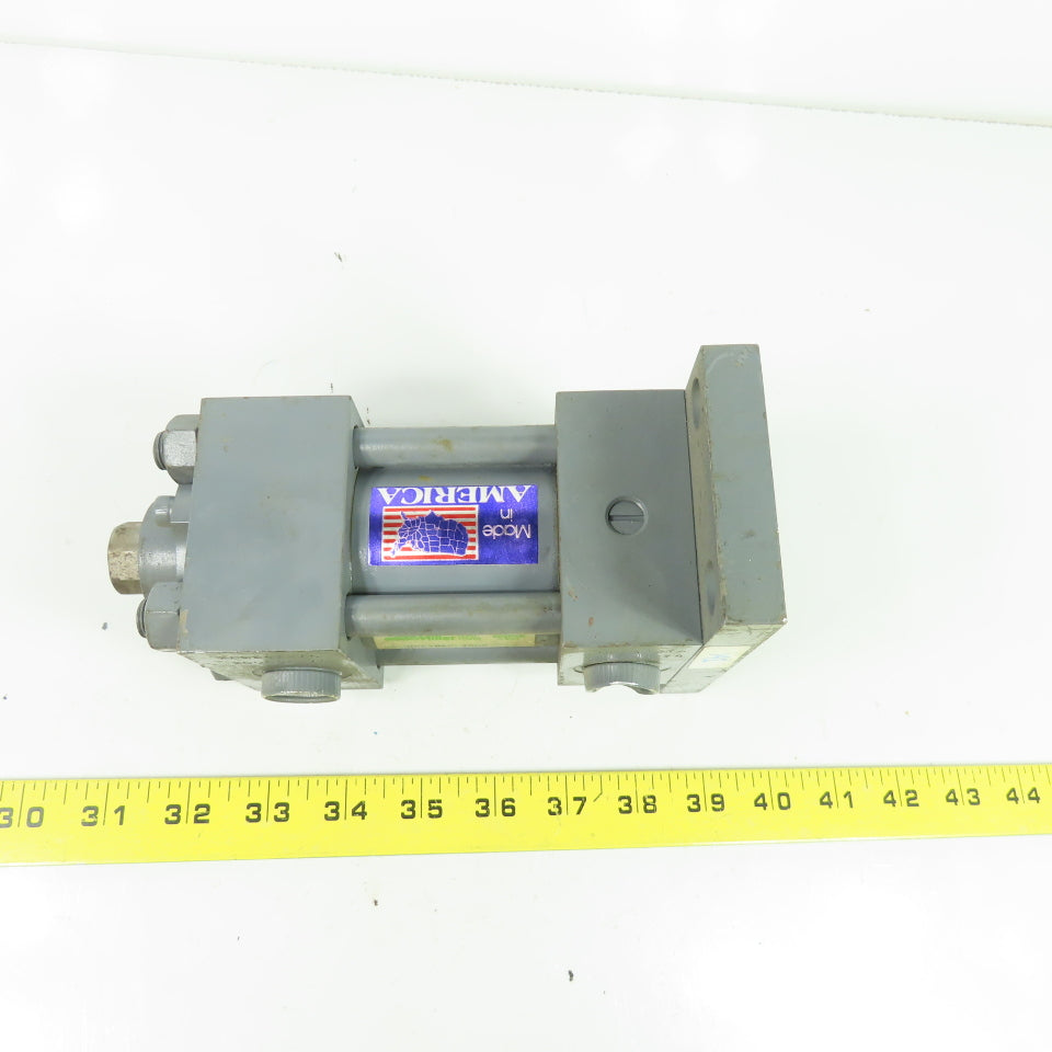 Miller HV62B4C Double Action Hydraulic Cylinder 2" Bore 1" Stroke 3000PSI