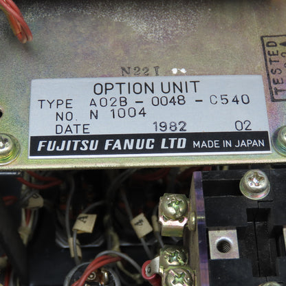 Fanuc A02B-0048-C540 Option Unit
