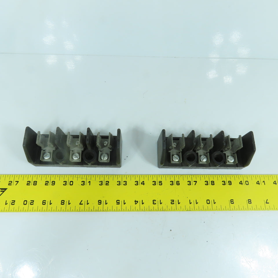 JHC & NEC 11241-3 30/60A 3-Pole Fuse Holder 600/250V Lot Of 2