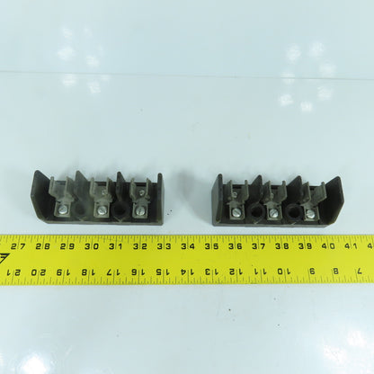JHC & NEC 11241-3 30/60A 3-Pole Fuse Holder 600/250V Lot Of 2