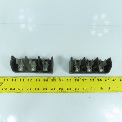 JHC & NEC 11241-3 30/60A 3-Pole Fuse Holder 600/250V Lot Of 2