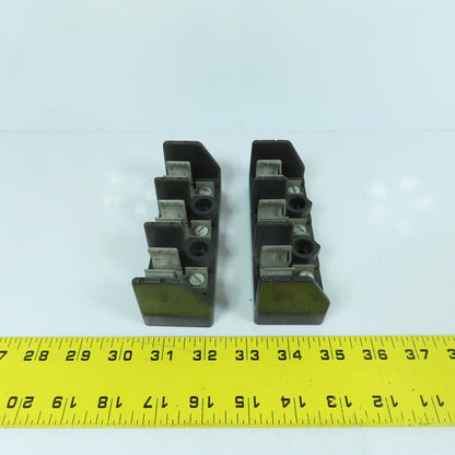 JHC & NEC 11241-3 30/60A 3-Pole Fuse Holder 600/250V Lot Of 2