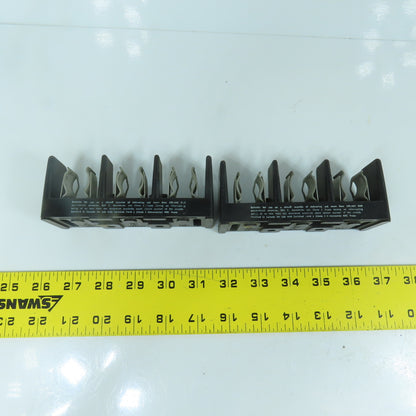 JHC & NEC 11241-3 30/60A 3-Pole Fuse Holder 600/250V Lot Of 2