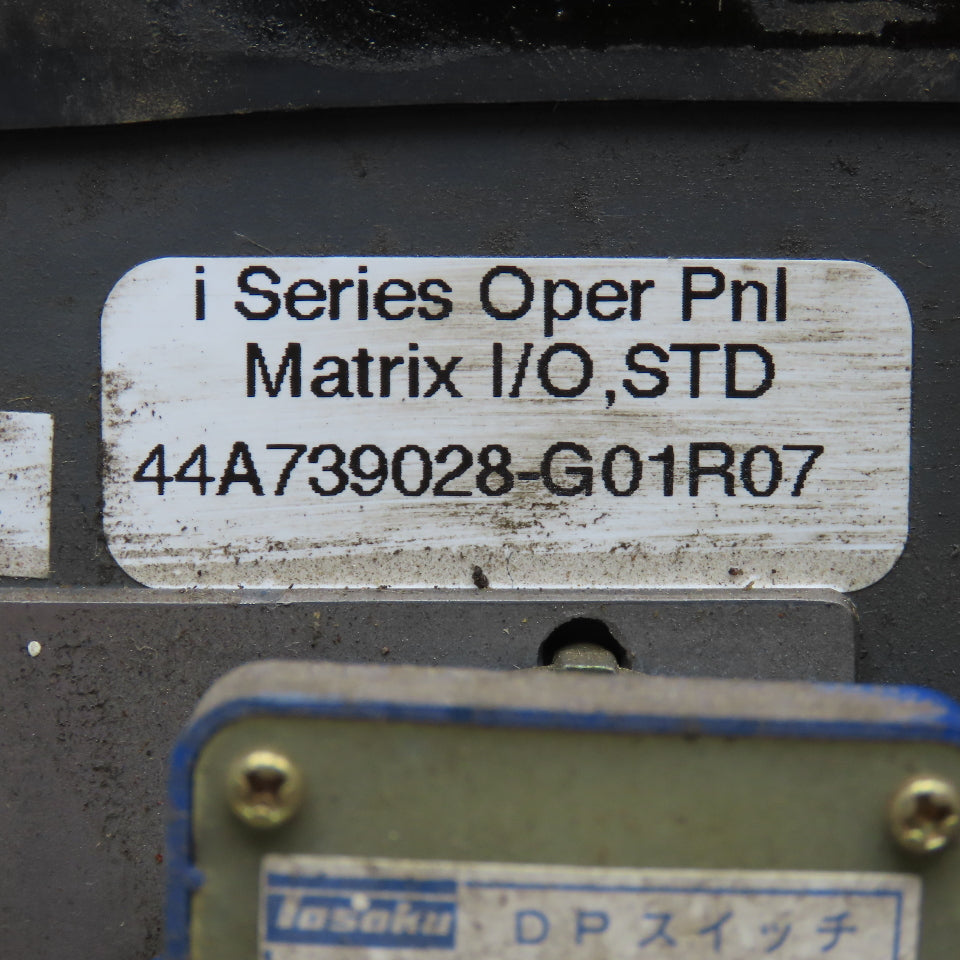 Fanuc 44A739028-G01R07 Matix I/O Operator Control Panel