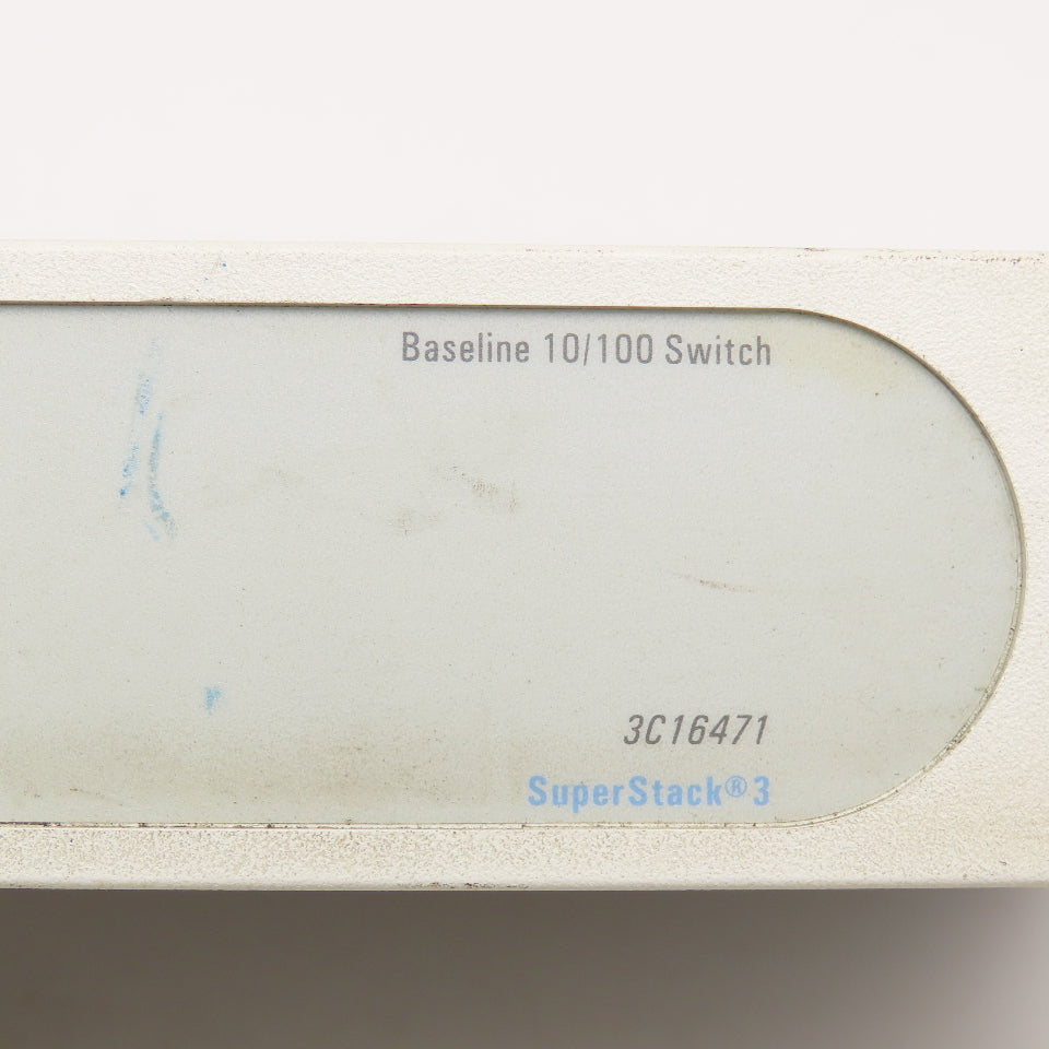 3Com 3C16471 Superstack 3 Baseline 10/100 Switch